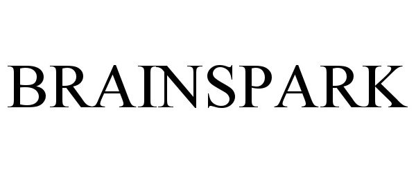 Trademark Logo BRAINSPARK