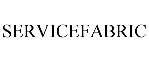Trademark Logo SERVICEFABRIC