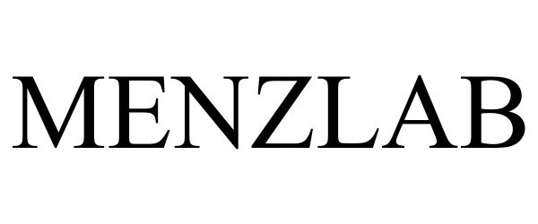 Trademark Logo MENZLAB