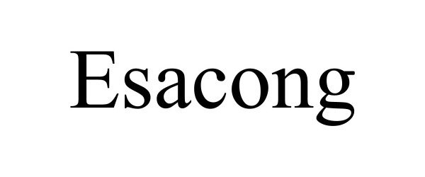  ESACONG