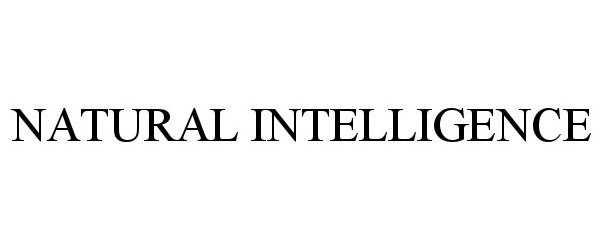 Trademark Logo NATURAL INTELLIGENCE