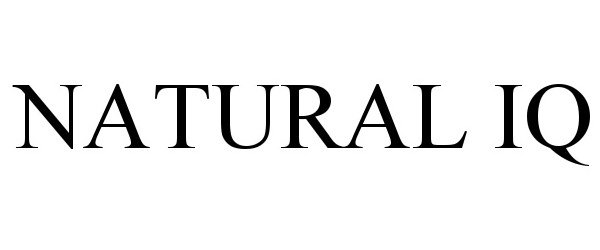 Trademark Logo NATURAL IQ