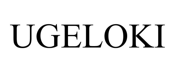 Trademark Logo UGELOKI
