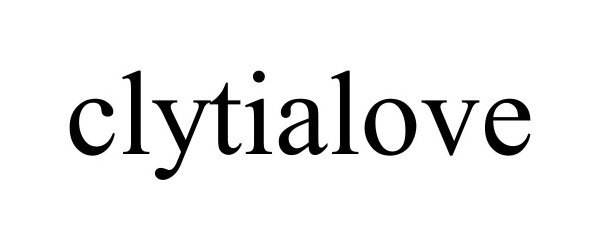 Trademark Logo CLYTIALOVE