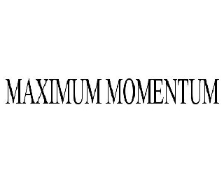  MAXIMUM MOMENTUM