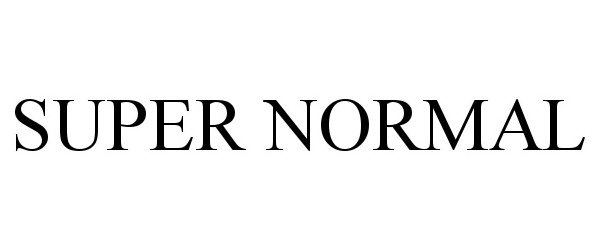 Trademark Logo SUPER NORMAL