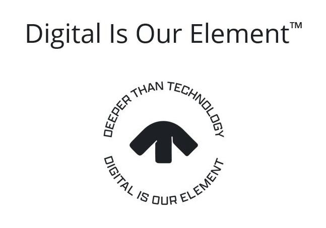 Trademark Logo DIGITAL IS OUR ELEMENT DEEPER THAN TECHNOLOGY