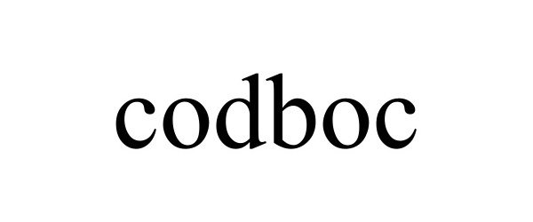 Trademark Logo CODBOC