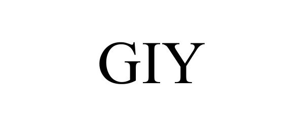 Trademark Logo GIY