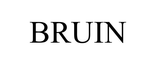 Trademark Logo BRUIN
