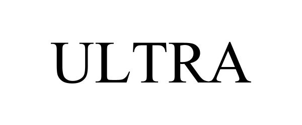 Trademark Logo ULTRA