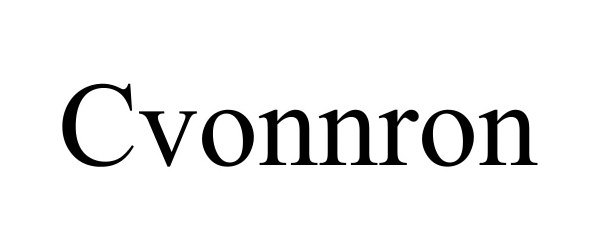 Trademark Logo CVONNRON