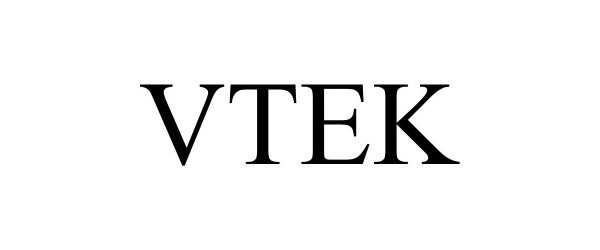 Trademark Logo VTEK