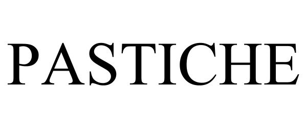 Trademark Logo PASTICHE