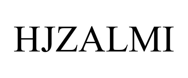 Trademark Logo HJZALMI