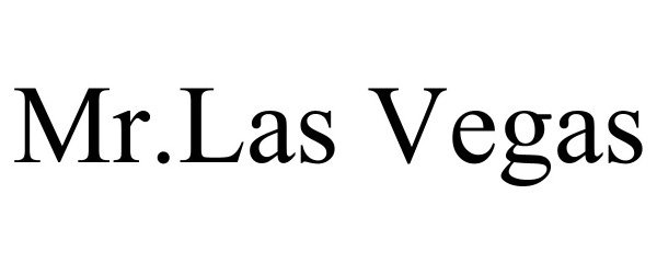 Trademark Logo MR.LAS VEGAS