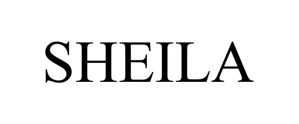Trademark Logo SHEILA