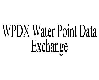  WPDX WATER POINT DATA EXCHANGE