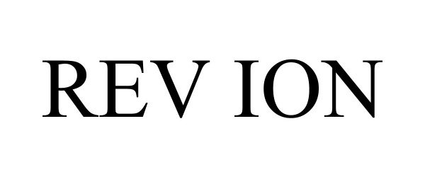 Trademark Logo REV ION