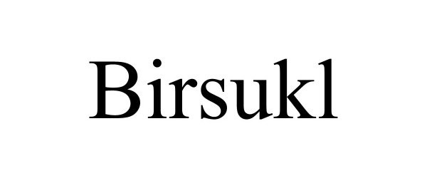  BIRSUKL