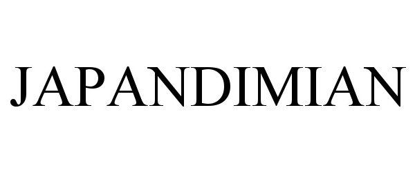 Trademark Logo JAPANDIMIAN