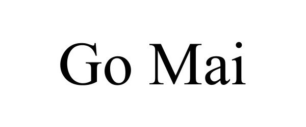 Trademark Logo GO MAI