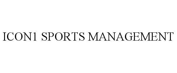  ICON1 SPORTS MANAGEMENT