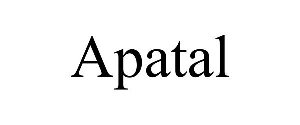 Trademark Logo APATAL