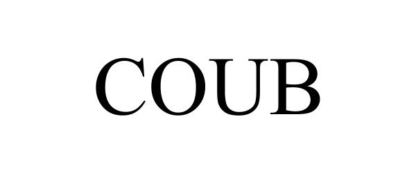 Trademark Logo COUB