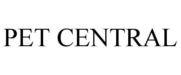 Trademark Logo PET CENTRAL