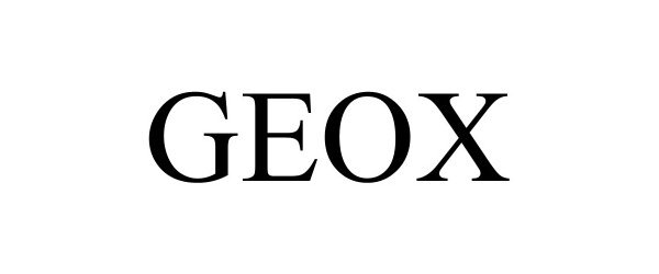 Trademark Logo GEOX
