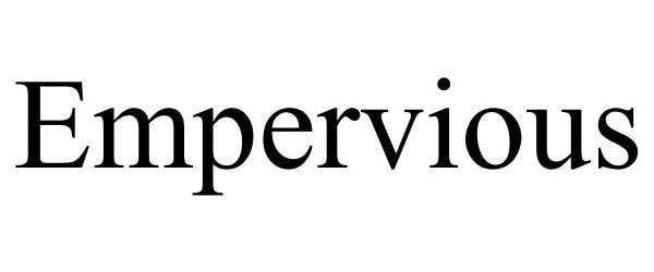 Trademark Logo EMPERVIOUS