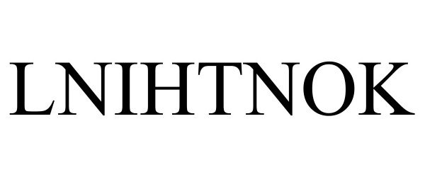 Trademark Logo LNIHTNOK