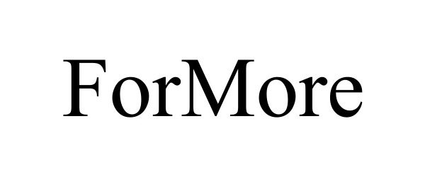 Trademark Logo FORMORE