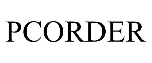 Trademark Logo PCORDER