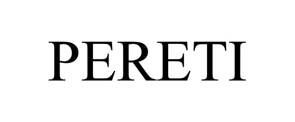 Trademark Logo PERETI