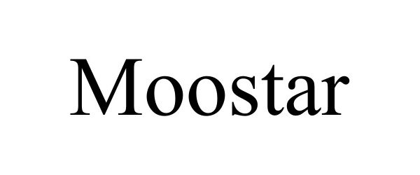 Trademark Logo MOOSTAR