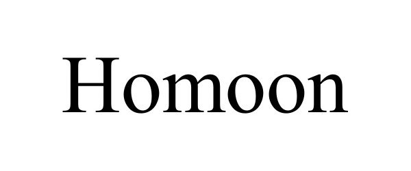 Trademark Logo HOMOON