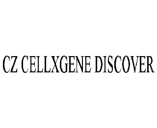 Trademark Logo CZ CELLXGENE DISCOVER