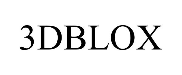 Trademark Logo 3DBLOX