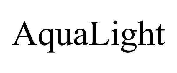 Trademark Logo AQUALIGHT