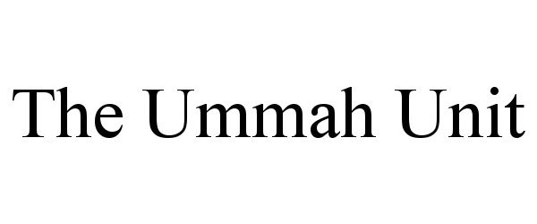 Trademark Logo THE UMMAH UNIT