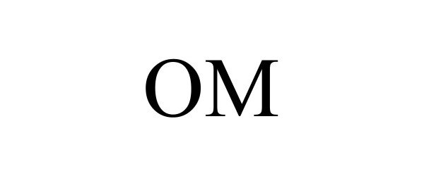 Trademark Logo OM