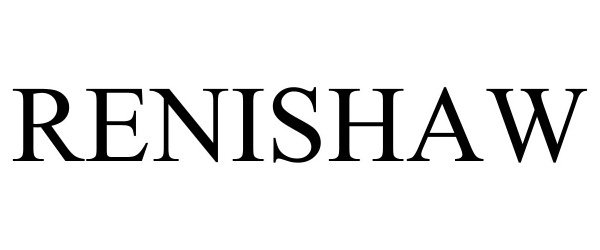 Trademark Logo RENISHAW