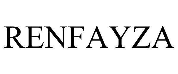 Trademark Logo RENFAYZA