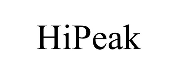 Trademark Logo HIPEAK