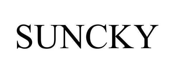 Trademark Logo SUNCKY