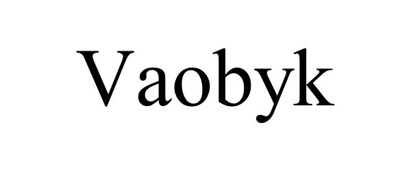 Trademark Logo VAOBYK