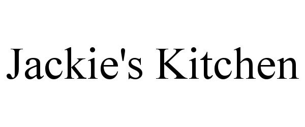  JACKIE'S KITCHEN