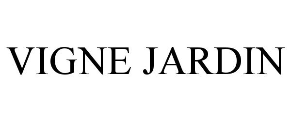 Trademark Logo VIGNE JARDIN